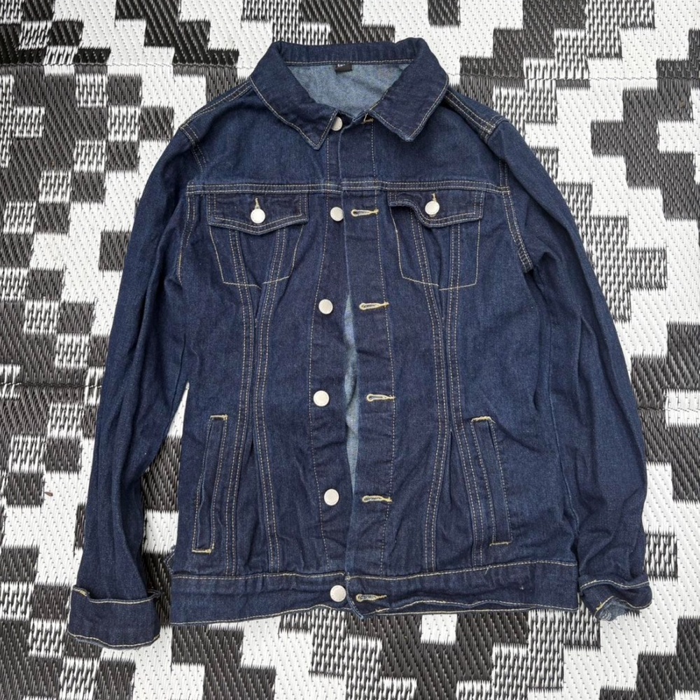 Cute vintage blue jean jacket